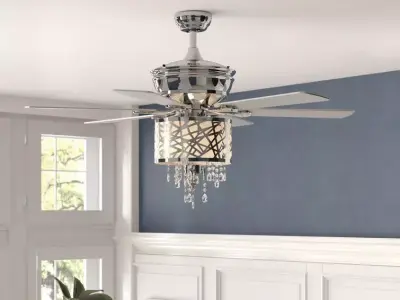 Darden  Blade Ceiling Fan Light 3D model