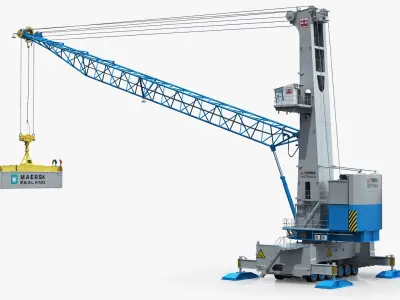  Terex Gottwald Model 5 Harbour Crane 