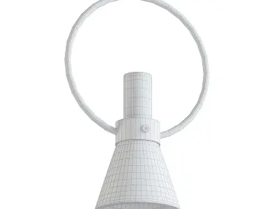 TUSCANY wooden pendant light 3D model