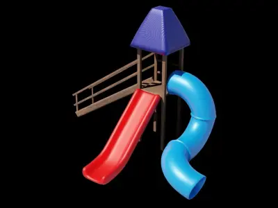 4 Rides 3D models 3D Model Pack