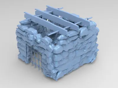 Heman Dungeon Full kit bash 3D model