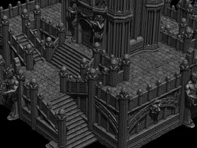 Twilight Tower 3D print model