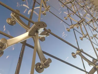 Glazing Spider  3D model