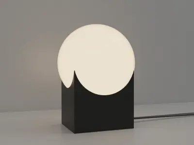 Atlas 01 by Karl Zahn Table Lamp Free low-poly 3D model