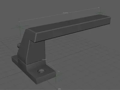 Security handle for Velux windows Free 3D print model