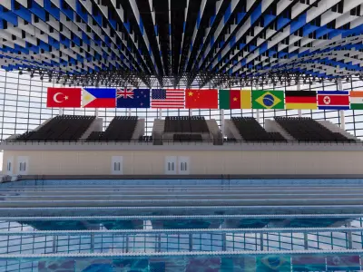 collection swimming pools -B8 3D model