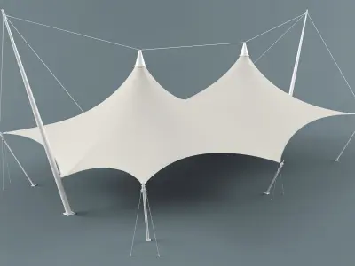 Canopy Tent 3D model