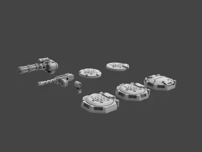 Armored Might MRHV - Main Hull 3D print model
