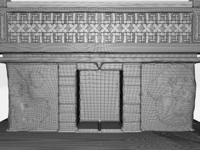 The palace of Maya 3D print model