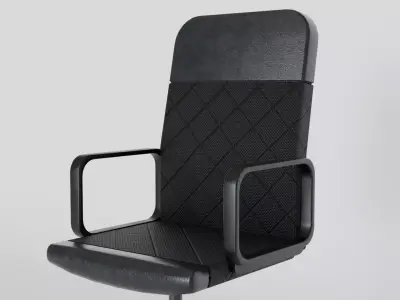 Office Chair Photorealistic  for ArchViz and AAA Games  Free low-poly 3D model
