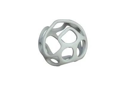 SciFi Cube Object No 27384 Low Poly Shape Texture