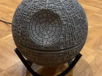 Star Wars Death Star 3D Printed Lamp or Money Box or Decoration 3D print model