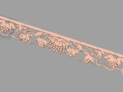 Artcam Aspire 3D relief models STL Files used for CNC E625 3D model