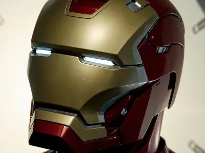 Iron Man Mark 85 MK85 Helmet  Avengers Endgame 3D Model Low-poly 3D model