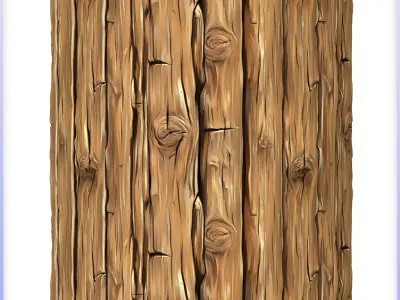 Stylized Wood Seamless Texture Texture 20