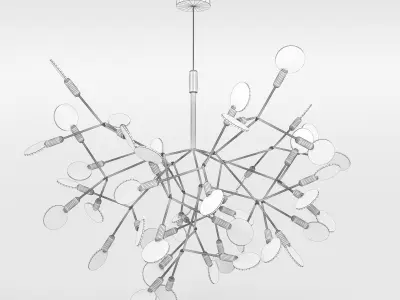 LAMP CHIC BOTANIC 3d model 3D model