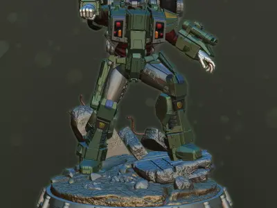 Robotech Cyclone 3D print model