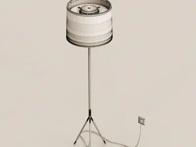 Stand Lamp 3D model buy