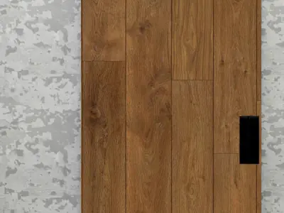 Slider Rustic door - read the description - 3D model