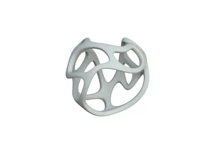 SciFi Cube Object No 27789 Low Poly Shape Texture