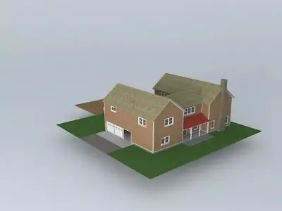 House and Maze Free 3D model