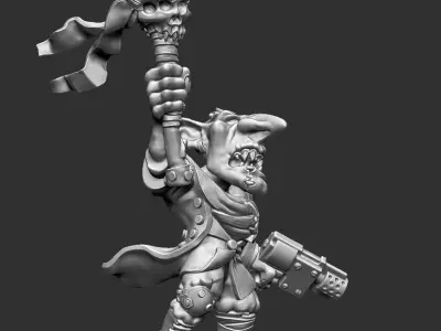 Rebel Goblin Hero 3D print model