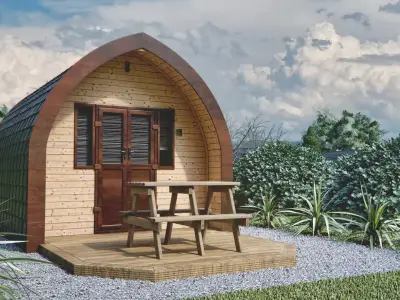 Camping Pod 3D model