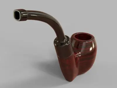 Tobacco Pipe 3D model