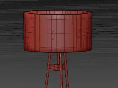 BRACE OMBRE FLOOR LAMP CB2 Exclusive 3D model