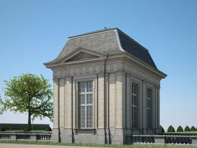 Classical Building I 3D model