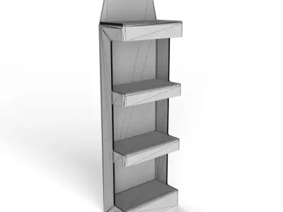 Point of Sale Cardboard Display Stand Texture