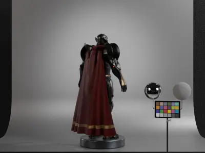 Infinity Ultron Low-poly 3D model