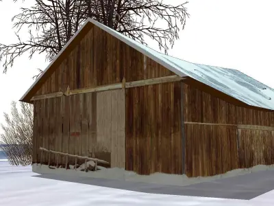 Creative Design-Holiday Cabin-0100 3D model