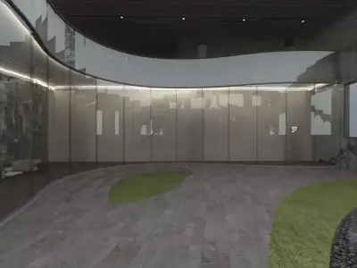 Asian Art Exhibition Center 3D model