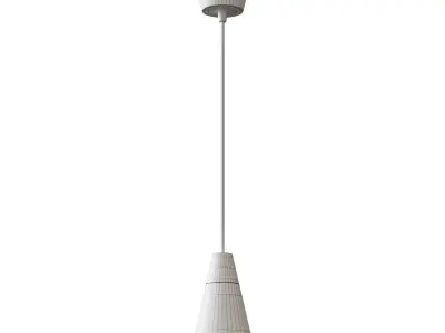 RESTAD Pendant lamp cone  white 3D model