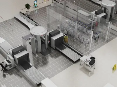  Airport Interior Collection 