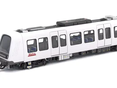 Hitachi Rail Driverless Metro Copenhagen v2 3D model