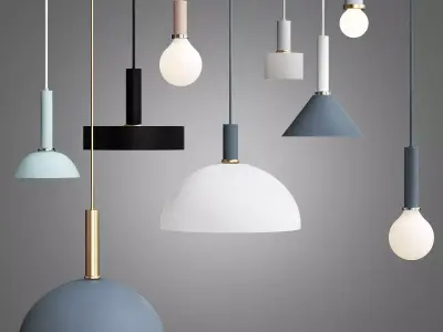 Socket Pendant High 3D model