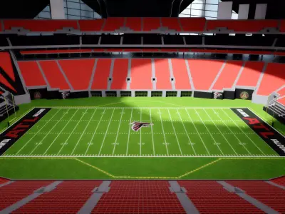 Mercedes Benz Stadium 3D 3D model