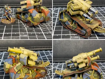 Renault Pattern Thump Gun 3D print model