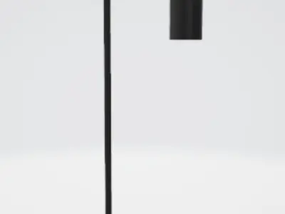 Realistic Office Desk Lamp 3D Model 3D model