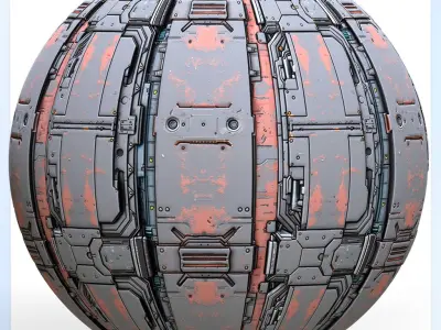 Sci-FI Seamless Texture Texture 27