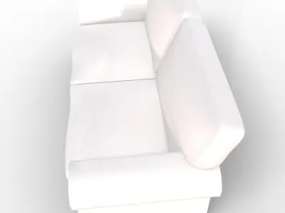 Sofa Chair 2sides 3D model