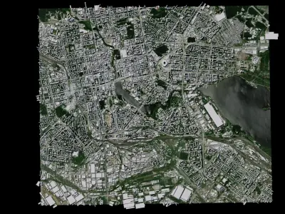 Yekaterinburg - Russia 3D model