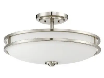 Roberson Light Semi Flush Mount 3D model
