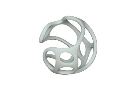 SciFi Cube Object No 39981 Low Poly Shape Texture