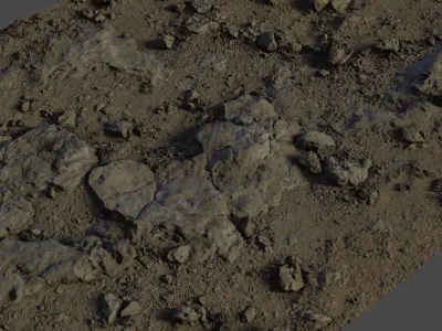 Gravelsand05 3D model