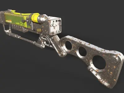 Fallout Laser Rifle 3D print model