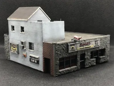 Satriale Pork Store - Sopranos Model PRE-SUPPORTED 3D print model