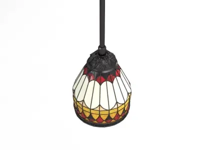 Astoria Grand Beverly 1 Light Single Bell Pendant 3D model